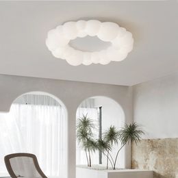 Modern Cloud Pendant Lamp Shades LED Ceiling Chandeliers Living Dining Room Hanging Lights Children's Rooms Bedroom Lamps
