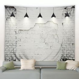 Tapestries Stone Wall Hanging Tapestry Painting Living Room Bedroom Background Home Decoration Blanket Rectangular Bedspread Carpet 221201
