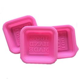 Baking Moulds 100 Handmade Moulds Diy Square Mod Manual Baking Tools Cubes Sile Soap Mould Fondants Candle Making 0 65Xg C2 Dr Dhgarden Dhxmj