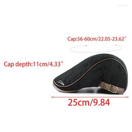 Berets Men Winter Warm Knitted Duckbill Beret Hat Cabbie Sboy Elderly Visor Flat Cap 2XPC