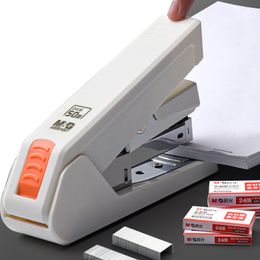 Staplers 255070 Sheets Effortless Stapler Paper Book Binding Stapling Machine School Office Supplies Stationery Accessories 221130