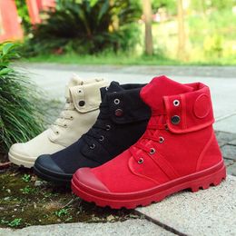 Casual Shoes 2022 breathable casual popular men's high top Martin outdoor shoes