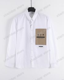 xinxinbuy Men designer Tee t shirt paris London patch Embroidery England long sleeve cotton women white khaki S-XL