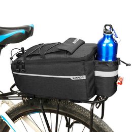 Panniers Bags Lixada Insulated Trunk Cooler Cycling Bicycle Rear Rack Storage Luggage Reflective MTB Bike Pannier Shoulder 221201