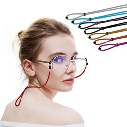 Suede Fabric Eyeglasses Chains Soft Sunglasses Solid Line 12 Colours Wholesale