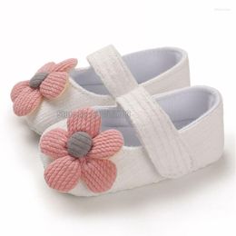 First Walkers Baby Girls Cotton Retro Spring Autumn Winter Flower Toddlers Prewalker Shoes Infant Soft Bottom