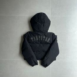 Женские куртки Дизайнерское женское пальто London 2024ss Trapstar Winterjacke Пуховик с вышивкой