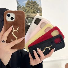 Designer Fluffy IPhone 14 Case Luxury Phone Cases Soft Shell For IPhone 14 Promax 14pro Plus 13 Pro 12 11 Phones Cover