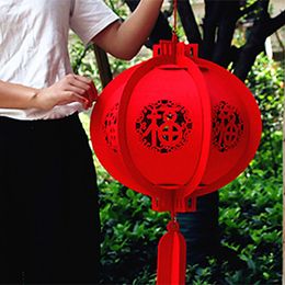 Other Event Party Supplies 2530cm Good Luck Red Lantern Chinese Year Spring Festival Celebration Decor 221201