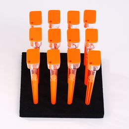 Cigarette roller Smoking Accessories plastic smoke roller orange color for retail or wholesale