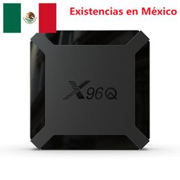 Ship from MEXICO warehouse X96Q TV Box Android 10.0 H313 2GB RAM 16GB ROM ALLWINNER H313 Smart Quad Core 2.4G Wifi 100M LAN 4K