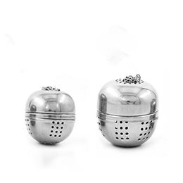 Tea Infusers Stainless Steel Egg Shaped Tea Balls Infuser Mesh Philtre Strainer Locking Loose Teas Leaf Spice Ball With Rope Dhgarden Dhcwu