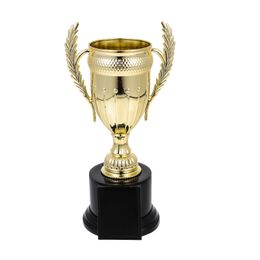 Decorative Objects Figurines Trophy Cup Trophies Award Trophys Kids Winner Party Awards Children Golden Gold Cups Small Reward Soccer 221202