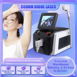 2024 Factory 808nm Beauty Items Price Summer Ice Platinum Triple Wavelength Diode Laser 808 Hair Removal Machine Home use or Salon Hair Remove