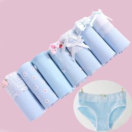 Women's Panties 7Pcslot Panties Underwear Women Cotton Panties Women Briefs Lingeries Cueca Calcinhas Shorts Lace Underpants Girls Panty Ladies 221202