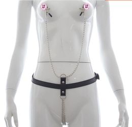 Sex Sexy Underwear appeal for couples adult sexual objects alternative toys women's breast clip one-piece chain underwear sm female slave training torture equipment