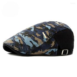 Berets Camo Camouflage Adjustable Beret Caps Cycling Cap Man And Women Graffiti Colorful Advance