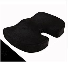 Cushion/Decorative Pillow Coccyx Orthopaedic Comfy Pro Memory Foam Seat CushionSports Stadium Seats memory foam neck pillow travel mask 221202