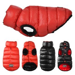 Dog Apparel Winter Clothes For s Warm Down Jacket Waterproof Reversible Pet Coat Vest Chihuahua French Bulldog Clothing 221202