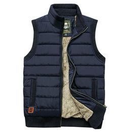 Men's Vests Autumn Winter Vest Men Military Casual Wool Liner Keep Warm Tactical Vest Sleeveless Jacket Men Chaleco Hombre Large Size M5XL 221202