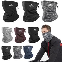 Tactical Hood Winter Neck Warmer Cycling Scarf Outdoor Running Sports Headwear Face Bicycle Bandana Men Simple Fashion Bike Headbands 221201