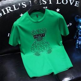 2022 Mens t shirt designer women tops design T-Shirt Summer ladies t-shirts Top pullover Short Sleeve Tee breathable couple solid color Clothes loose Tees