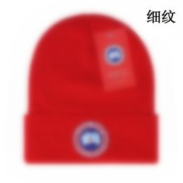 Designer Knitted Hat Popular Canada Winter Classic Letter Goose Embroidery Caps Fashion Street Hats A-7
