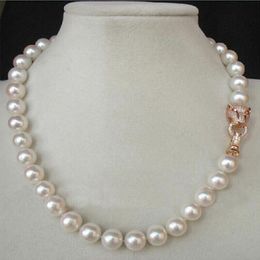 GENUINE Jewelry 8-9MM AAAA WHITE SOUTH SEA PEARL NECKLACE 18 INCH