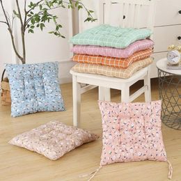 Pillow Durable Seat Pad High Rebound Soft Flowers Print Home Decoration Lightweight Chair For Household