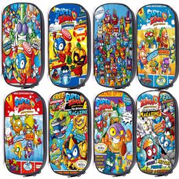 Cosmetic Bags Super Zings Case Kids Cartoon Game Pencil Large Capacity Multifunction Sotrage Children School Supplies