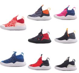 Kids Designer Slip-on Shoes Breathable Children Fashion Walking Trainers Toddler Sneaker Youth Infants Shoe Kid Lightweight Girls Boys Baby Red Black Sneakers s