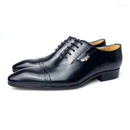 Отсуть обувь итальянская оксфордская мужская мода
