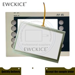 R8310-45 Replacement Parts R8310-45D R8310-45F R8310-45E PLC HMI Industrial TouchScreen AND Front label Film