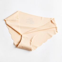Women's Panties Panties Silk Mid Waist Underwear For Female3 221202