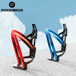 Water Bottles Cages ROCKBROS Cycling MTB Road Bicycle Holder Colourful Lightweight Bracket Accessory 221201