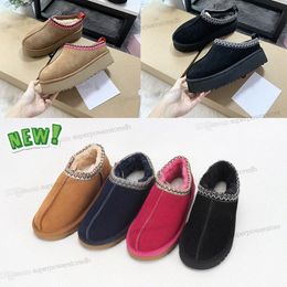 Australia Ankle Snow Sandals Boot Women men Classic Brand Boots Botkle Winter Slippers Black Maroon Dark Blue Rose Red Man uggitys Tasman