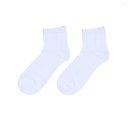 Men's Socks 10pairs Washable All Season Daily Home Casual Sport Business Solid Color Cotton Blend Mid-calf Length Breathable Mesh Men