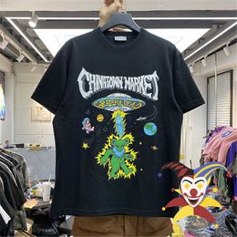 Men's T-Shirts Little Bear T Shirt Men Women Best Quality Tee Alien Invasion Style Short Sleee Tops T221202