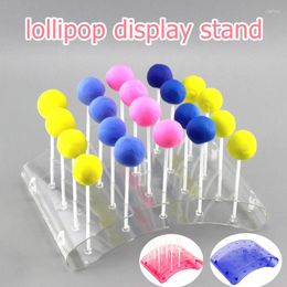 Bakeware Tools 20 Hole Lollipop Stands DIY Cake Wedding Decoration Table Candy Support Display Stand For Kids Kitchen Decor