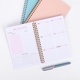 Sharkbang 2023 A5 Agenda Planner Notebook Diary 52 Weeks Goal Habit Schedules Journals Non-Dated Notebooks Stationery