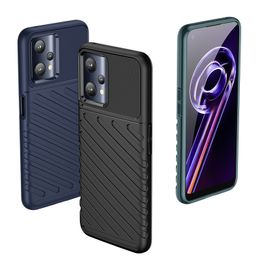 Phone Cases For OPPO K10X K10 A96 A76 A36 Reno 8 7 Lite F21 Pro 5G Rugged Shield Frosted Texture TPU Case Stripe