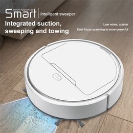 Brooms Dustpans Automatic Robot Vacuum Cleaner Wireless Sweeping Dry Wet Cleaning Machine Charging Intelligent for Home Office 221202