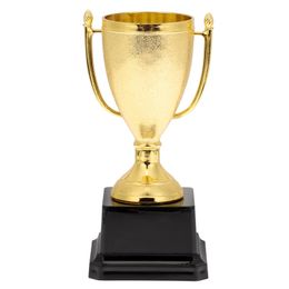 Decorative Objects Figurines Trophy Trophies Kids Award Golden Gold Cup Cupsawardsparty Prize Sports Reward Events Favors School Prizes Decor Trophy Game 221202