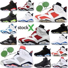 2023 Basketball Shoes Sports Sneakers Mint Foam Cactus University Blue Electric Green Infrared White The Jumpman 6 6S Bordeaux Paris Hare Unc Men JORDAM