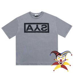 Men's T-Shirts Askyurself T-shirt Men Women Vintage Askyurself Tee 1 1 High-Quality AYS Logo Tops Short Sleeve T221202