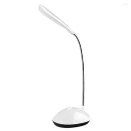 Table Lamps Creative Foldable Desk Lamp 4000K Plastic Eye Protection Kids Reading Book Light Study Students Learning Night