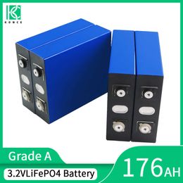3.2V 176Ah 200Ah Lifepo4 Battery 1/4/8/16/32PCS Rechargeable Lithium Iron Phosphate For 48V RV Campers Golf Cart Solar Wind