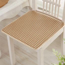 Pillow Summer Cool Rattan Mat Seat Back For Home Office Decoration Breathable Dinning Chair Sofa Car Pad