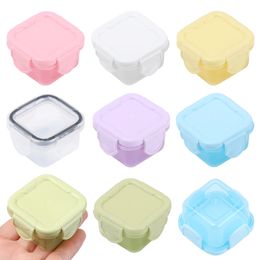 Food Savers Storage Containers Mini Plastic Fresh Keeping Refrigerator Organiser Baby Auxiliary Sealed Case Kitchen Containers Food Storage Box Spice Jar 221202