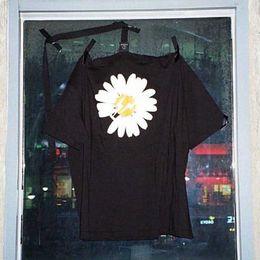 Men's T-Shirts Oversize Peaceminusone FRAGMENT DESIGN T-shirt Men Women 1 1 Best Quality High Street T-shirt Sun Flower T Shirt T221202
